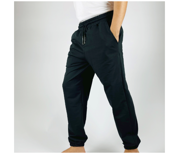 Unisex Large Sweatpants - Black - Zoom Image 2