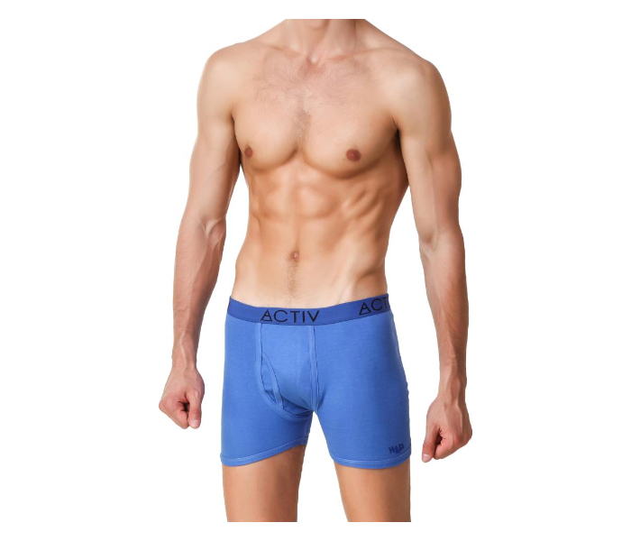 Active Men Set of 6 Mixed Color Comfort 100cm Cotton Trunk for Men - Zoom Image 3