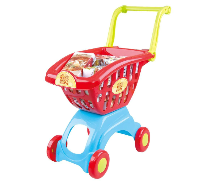 Playgo PLY3238 18 Pieces Shopping Cart Activity Toy For Kids - Zoom Image 2