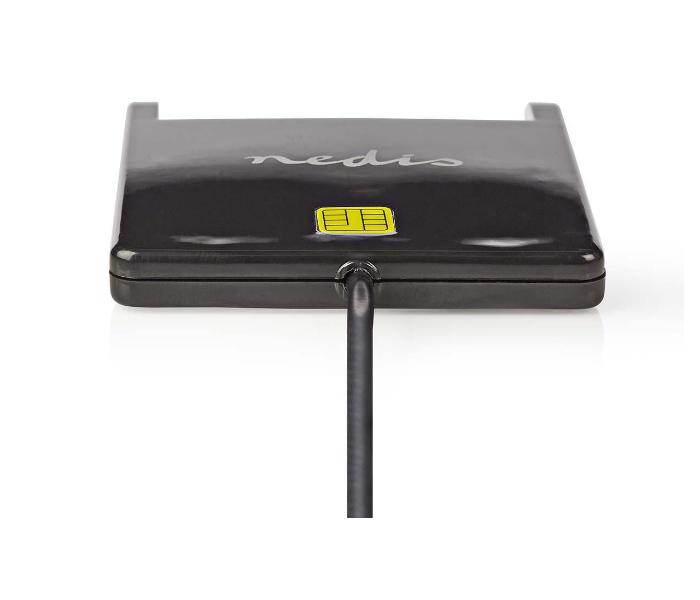 Nedis CRDRU2SM2BK USB 2.0 Smartcard Reader - Black - Zoom Image 2