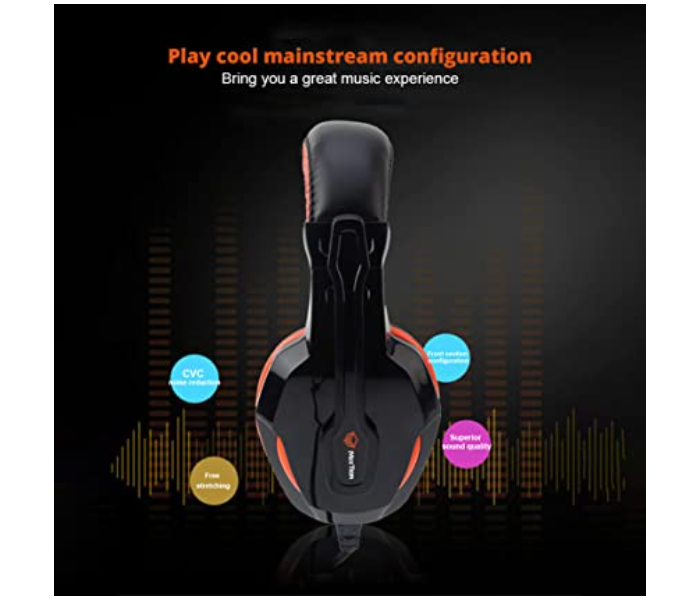 Meetion MGHP010 Gaming Headset - Black - Zoom Image 4