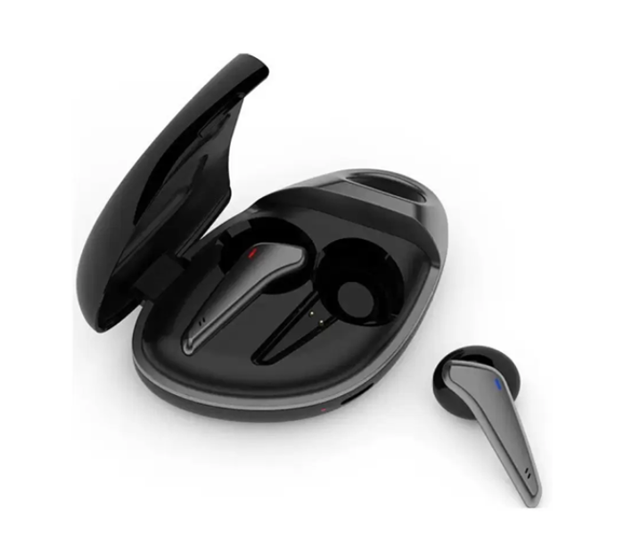 ADMOS AD-144 TWS Unique Sticky Design Touch Sensor Earpods - Black - Zoom Image 1