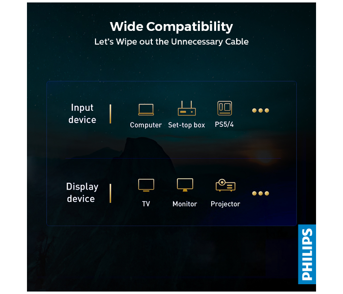 Philips SWV1436BN/94 2 Meter 4K HDMI Cable - Black - Zoom Image 4