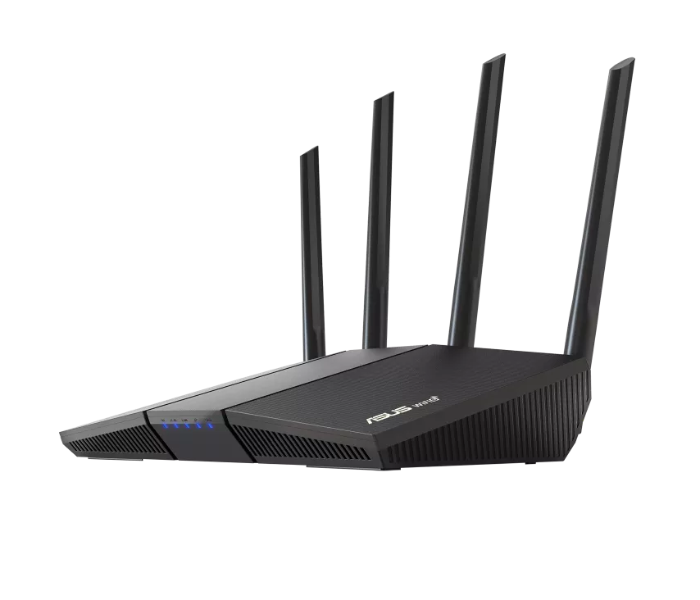 Asus RT-AX55 Ax1800 Dual Band Wifi 6 Router Supporting Mu-Mimo And Ofdma Technology - Black - Zoom Image 5