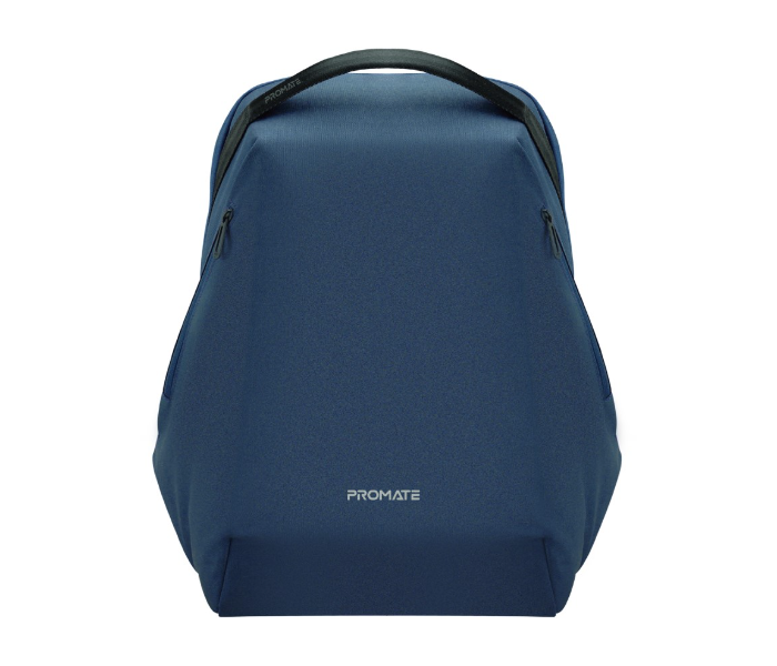 Promate Anti-Theft Design Water Resistance and USB Charging Port Travel Laptop Backpack - Blue - Zoom Image 1