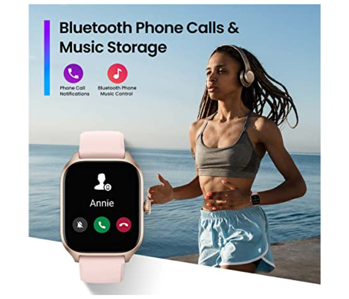 Amazfit GTS4 1.75 Inch AMOLED Display Bluetooth Smart Watch - Pink - Zoom Image 3