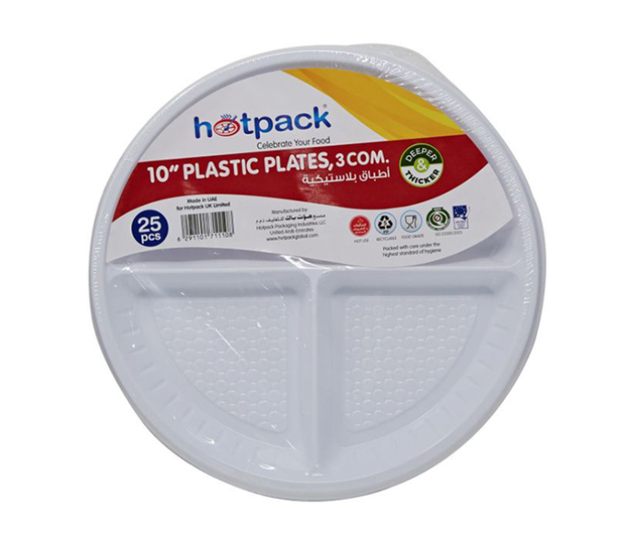 Hotpack 10 Round foam plate