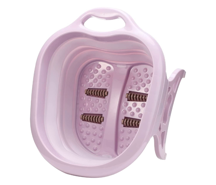 Folding Roller Massage Foot Bath - Purple - Zoom Image 3