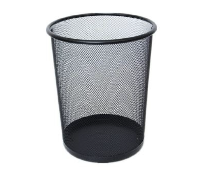 Metal Medium Size Drum Waste Basket - Black - Zoom Image