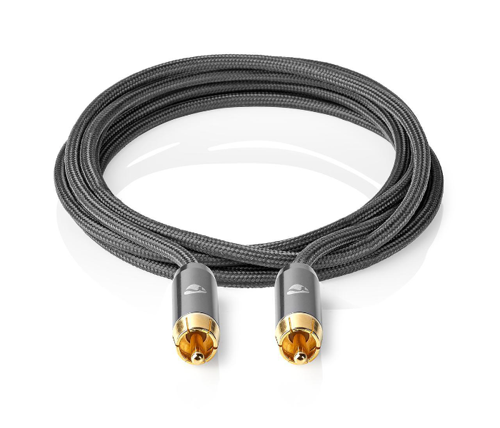 Nedis CATB24170GY20 2 Meter Digital Audio Cable RCA Male to Male - Black - Zoom Image 3