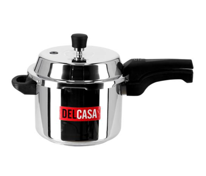 Delcasa DC1517 5 Litre Stainless Steel Induction Pressure Cooker - Silver - Zoom Image 1