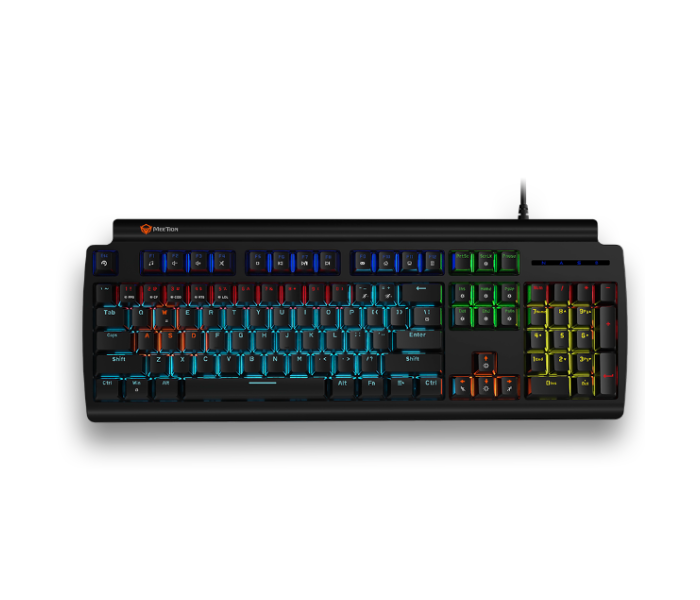 Meetion MGMK600RD Gaming Michanical Keyboard - Black - Zoom Image