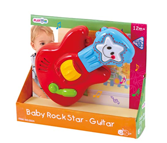 Playgo PLY2524 Baby Rock Star Guitar Battery Operated Activity Toy For Kids - Zoom Image 2