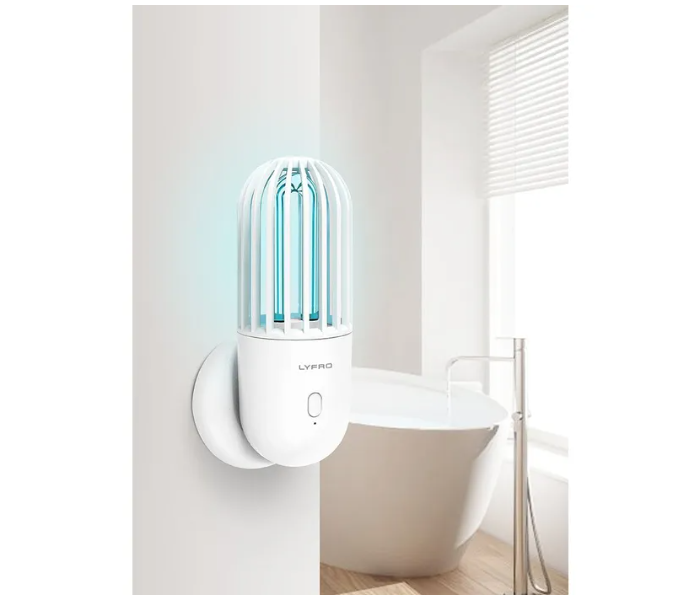 Uniq Lyfro Hova Ultra-Portable UVC Disinfection Lamp - White - Zoom Image 3