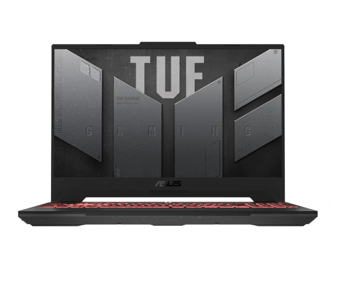 ASUS  TUF GAMING -FA507RC-HN018W-GREY 15.6 Inch FHD AMD R7 6800H Processor 16GB RAM 512GB SSD 4GB NVIDIA GeForce RTX 3050 Graphics Windows 11 Home - Grey - Zoom Image 1