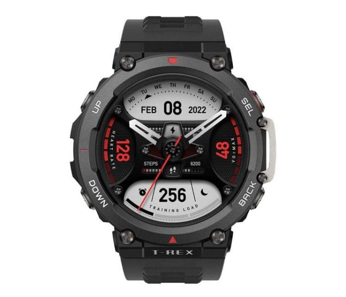 Amazfit A2170 T-Rex 2 Smart Watch - Ember Black - Zoom Image 1