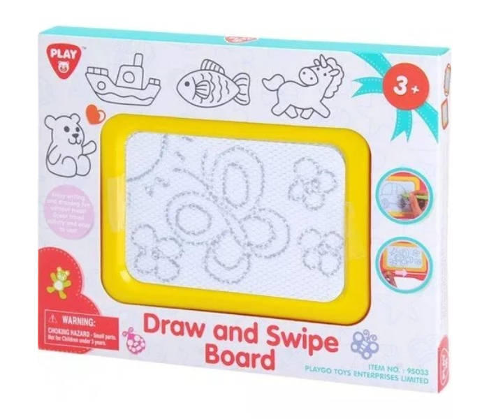 Playgo PLY95033 24 Pieces In A Display Draw And Swipe Board Activity Toy For Kids - Zoom Image 2