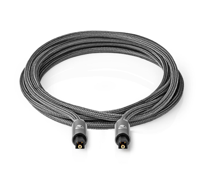 Nedis CATB25000GY30 3 Meter Optical Audio Cable TosLink Male - Gun Metal Grey - Zoom Image 3