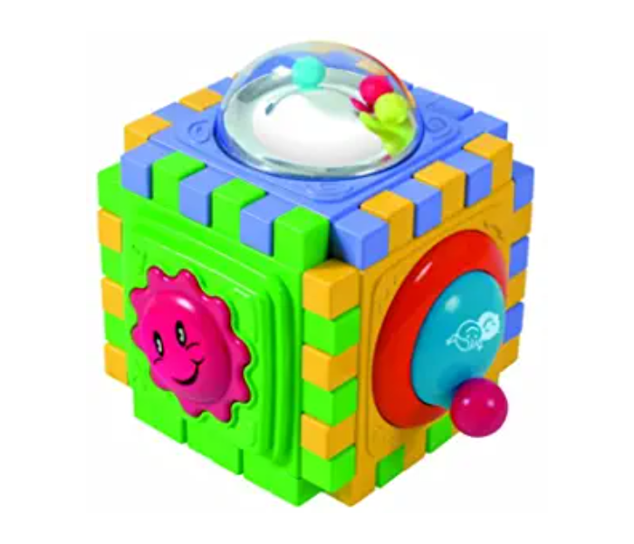 Playgo PLY2149 6 In 1 Play Cube Activity Toy For Kids - Zoom Image 1