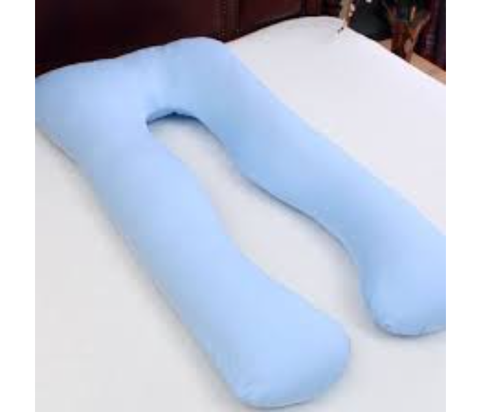 Pregnancy Pillow with 5 Area Support for Women - Blue - Zoom Image 3