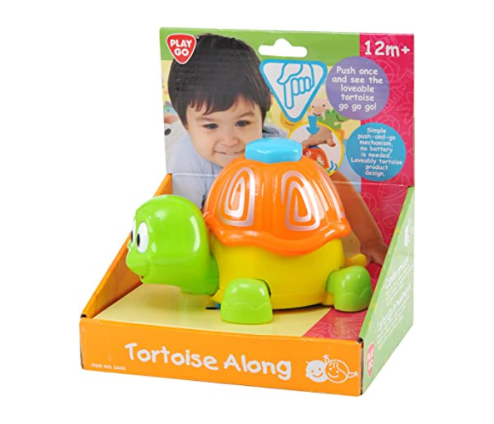 Playgo PLY2445 Tortoise Along Activity Toy For Kids - Zoom Image 1