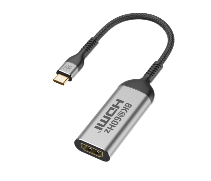 Promate Type-C to HDMI Adapter - Grey - Zoom Image 1