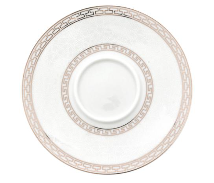 Delcasa DC2251 12 Piece Bone China Cup and Saucer - White - Zoom Image 5