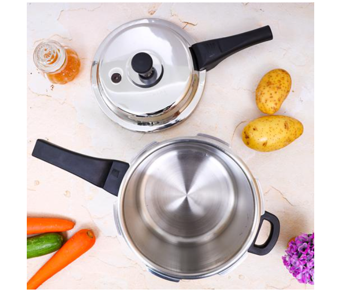 Delcasa DC1517 5 Litre Stainless Steel Induction Pressure Cooker - Silver - Zoom Image 4