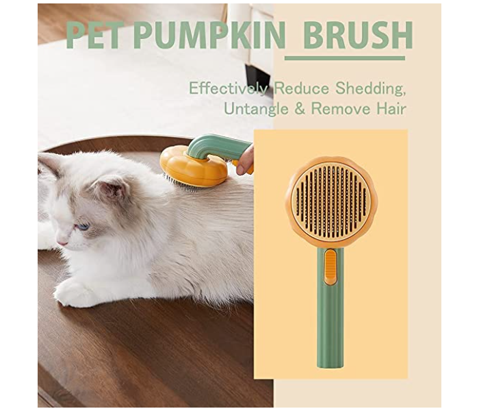 Pet Brush for Grooming Cleaning Undercoat Combing Cat and Dog  - Zoom Image 2