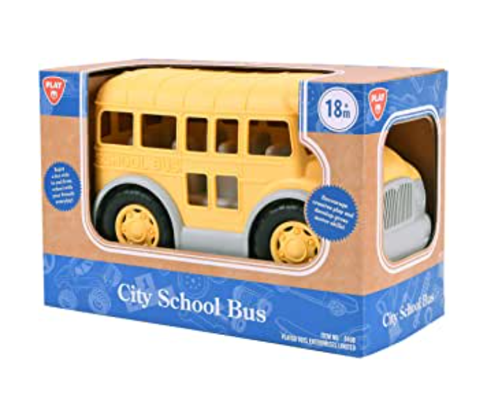 Playgo PLY9408 City School Bus Activity Toy For Kids - Zoom Image 1