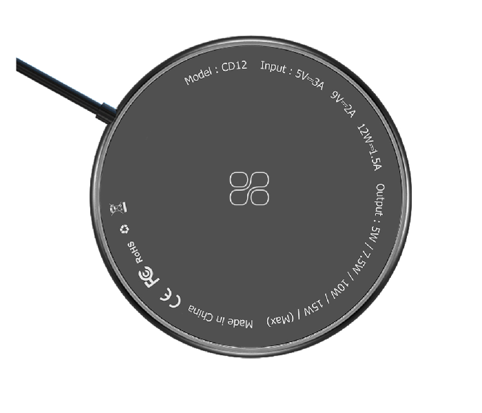 Promate Ultra-Fast 15Watts Mag-Safe Qi Magnetic Wireless Charger - Black - Zoom Image 1