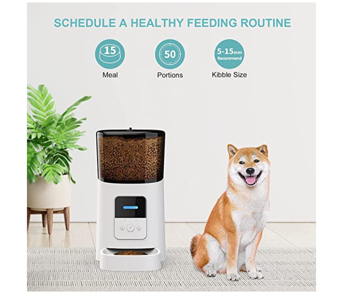 Galaxy Automatic Cat Feeder Wi-Fi Enabled Smart Pet Feeder for Cats and Dogs - Zoom Image 3