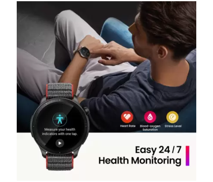 Amazfit GTR4 1.43 Inch AMOLED Display Bluetooth Smart Watch - Grey - Zoom Image 6