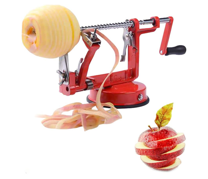 Multifunctional Fruit Peeler - Red - Zoom Image 1