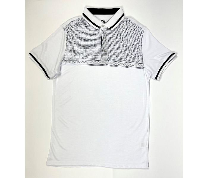 Slim Polo Summer Thin Cloth XL Shirt For Men - White - Zoom Image 2