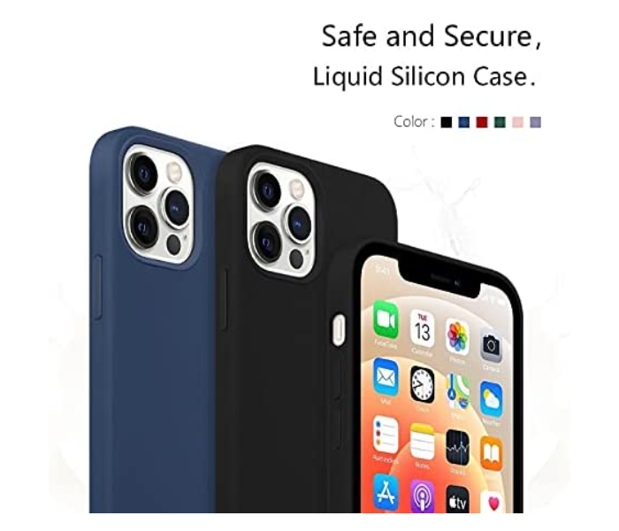 K-DOO iCoat Back Case for iPhone 13 Pro - Black - Zoom Image 3