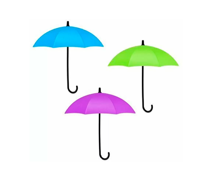 Creative Umbrella Shaped Hook for Hangings - Green - Zoom Image 1