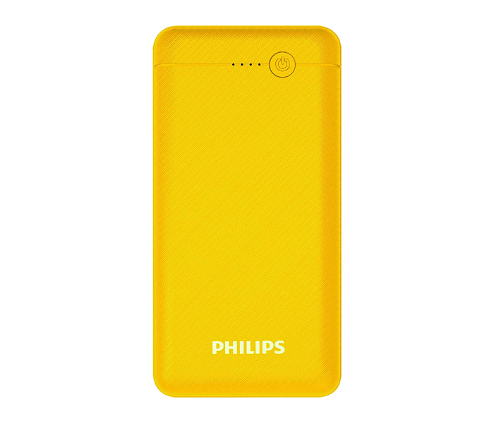 Philips DLP1710CY/97 10000 mAh Ultra-Compact Portable Power Bank - Yellow - Zoom Image 1