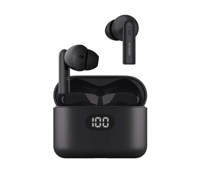 Nokia E3102 Essential Wireless Earphones - Black - Zoom Image 1