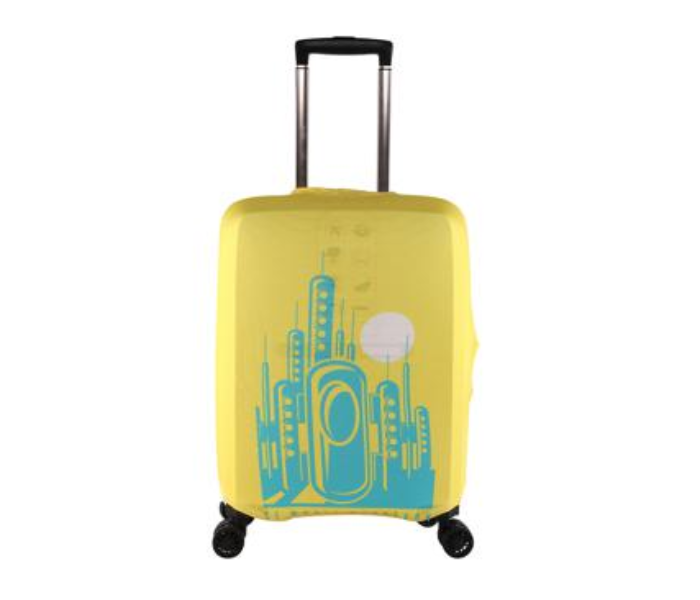 Para John PJLC9918L Luggage Cover Large Size - Yellow and Blue - Zoom Image 1