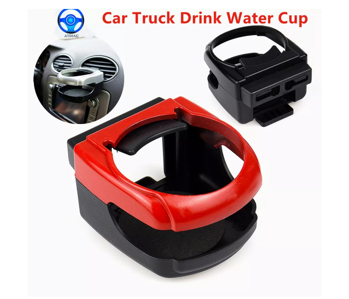 Automobile Drink Cooling Holder - Red - Zoom Image 2