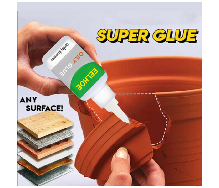 Generic Strong Super Glue Liquid Universal Glue Adhesive Office Supplies - Zoom Image 3