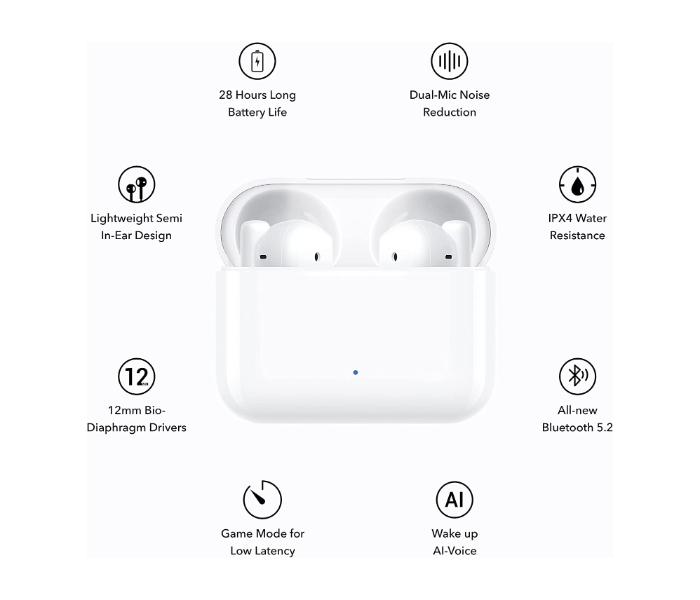 Honor Choice Earbuds X Glacier White - Zoom Image 2