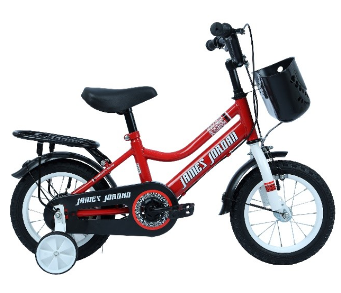 James Jordan JDN1057 12 Inch Bicycle - Red - Zoom Image