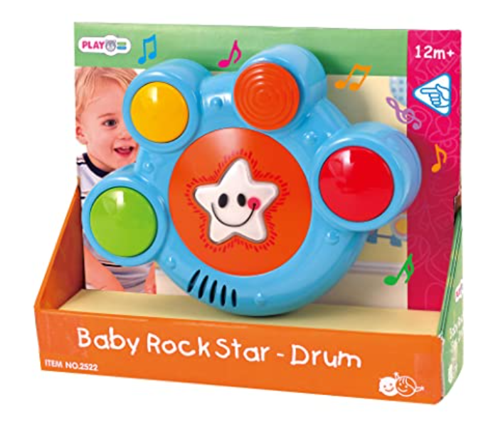 Playgo PLY2522 Baby Rock Star Drum Battery Operated Activity Toy For Kids - Zoom Image 2