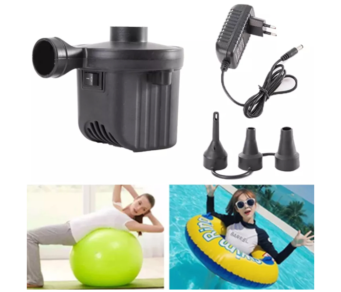 British Standard Enhanced Edition Inflatable And Deflated Dual-Purpose Electric Pump - Black - Zoom Image 1