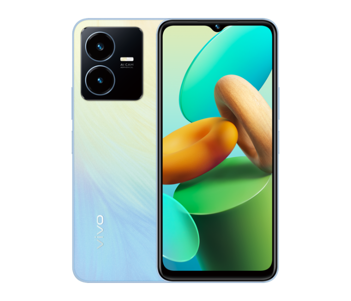 VIVO Y22s 8GB RAM 128GB 4G Smartphone - Summer Cyan - Zoom Image 1