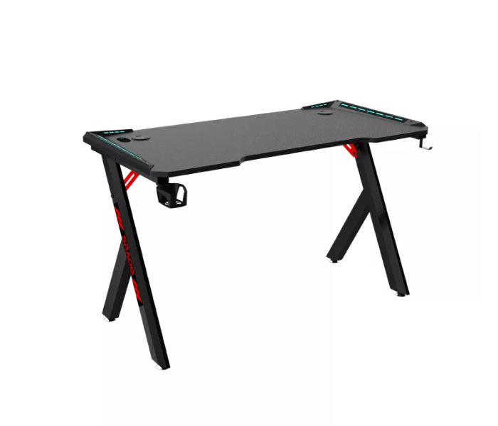 Chaho R-27-BL E-Sports 100cm Backlight Gaming Table Desk - Black - Zoom Image 2