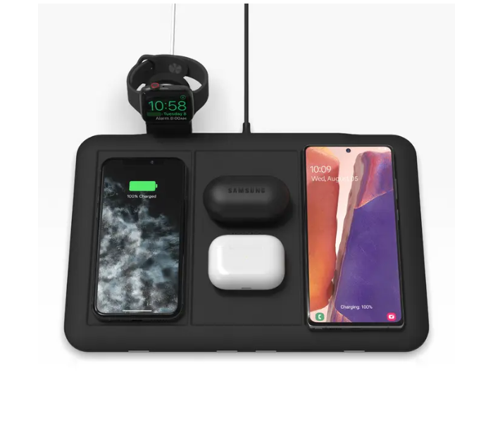 Mophie 4 In 1 Wireless Charging Mat UK - Black - Zoom Image 7