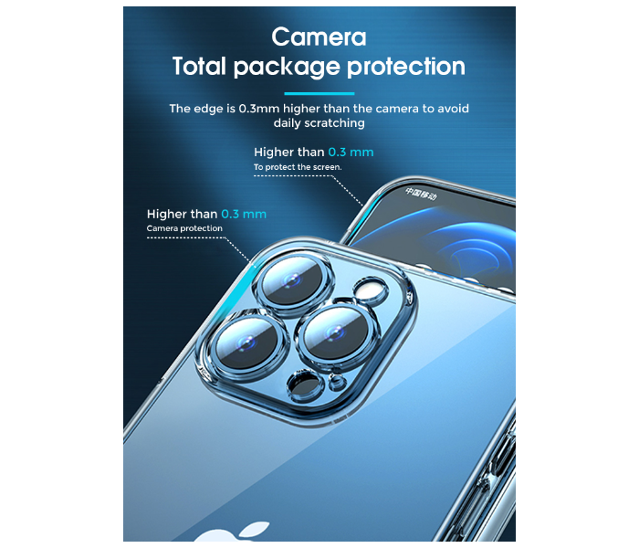 TOTU AA-067P Anti-Yellowing Ultra Thin Clear Case for 6.1 Inch iPhone 14 Pro - Zoom Image 3